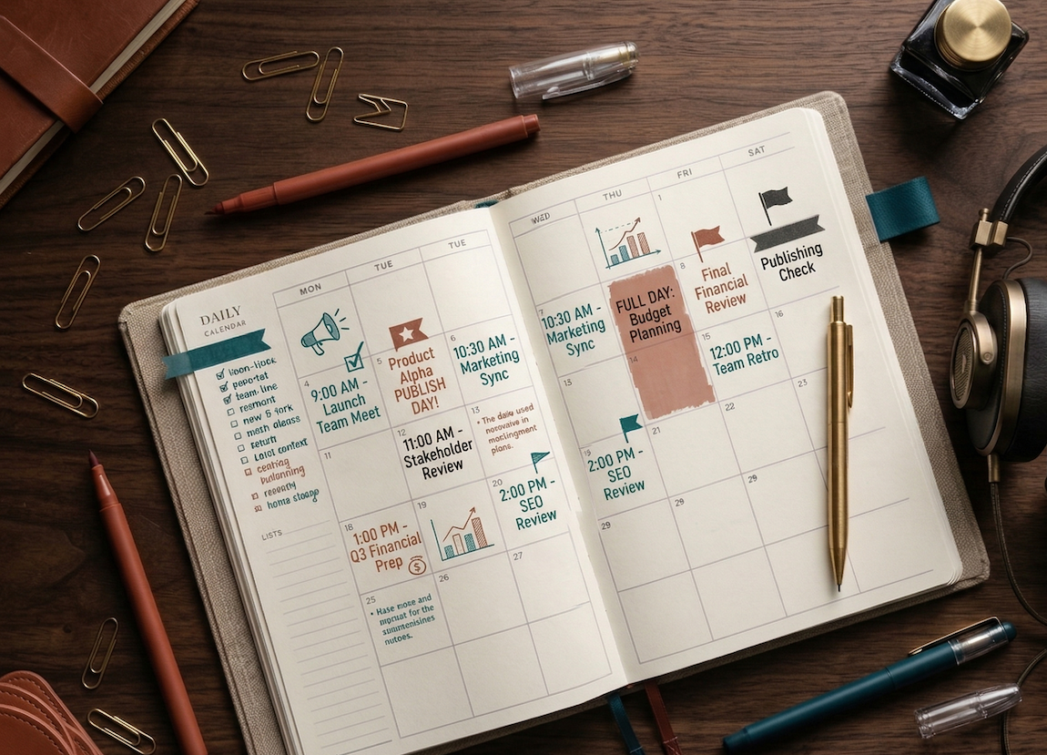 Strategic planner and focus